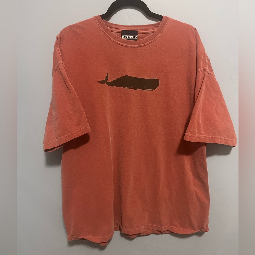 Red Whale Graphic T-Shirt
